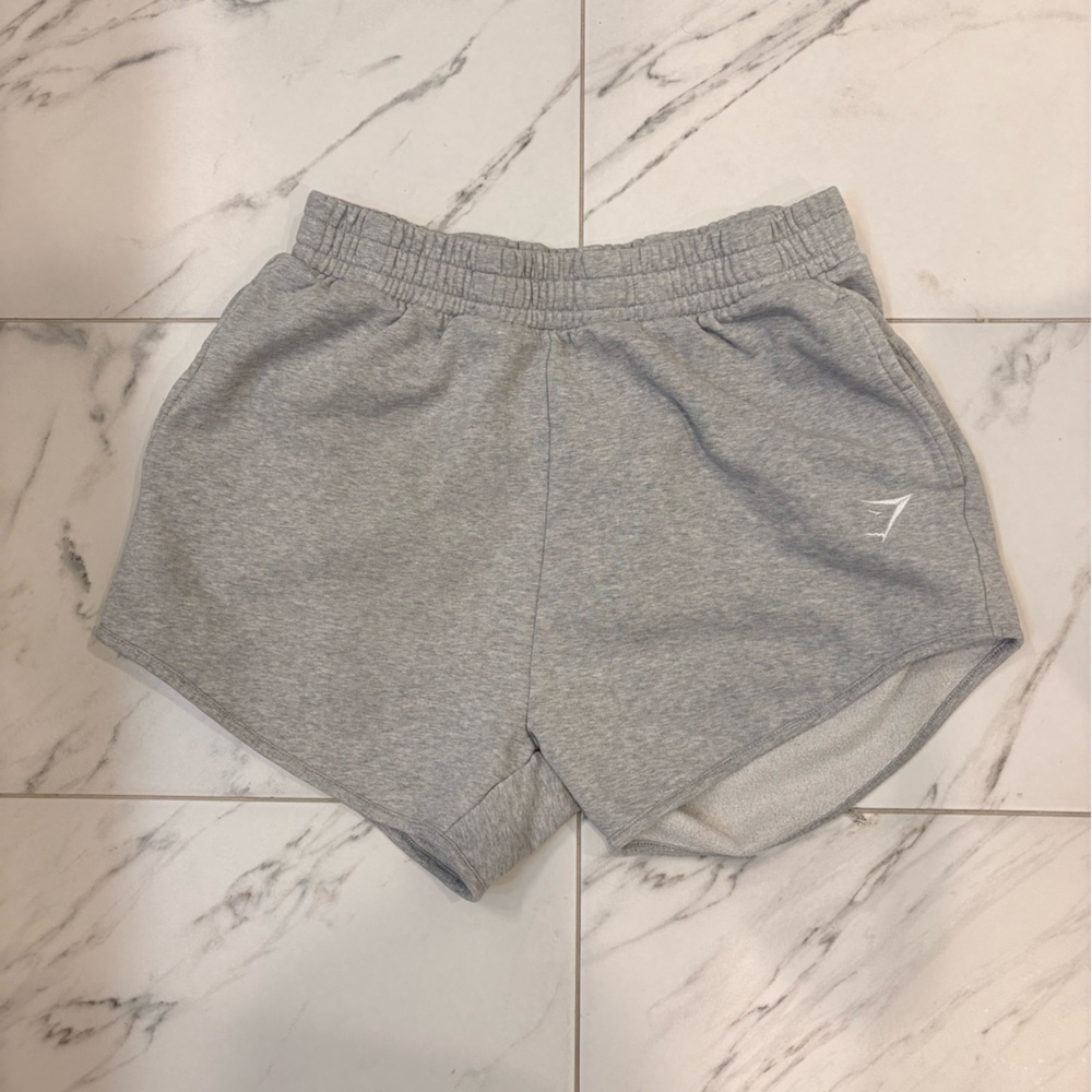 Gymshark Light Gray Workout Shorts